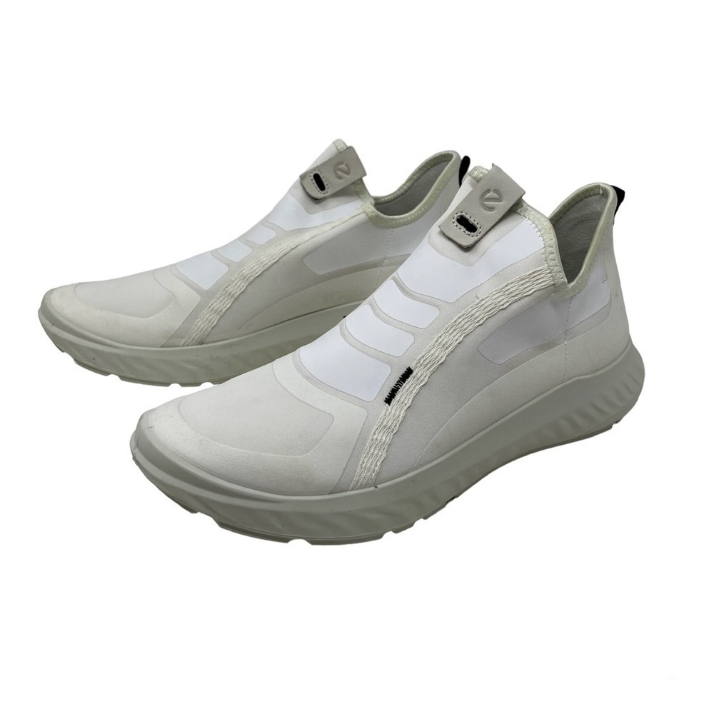 ECCO WOMEN'S ATH-1FW ALPHA SLIP ON SNEAKER Shadow White - Picture 2 of 8